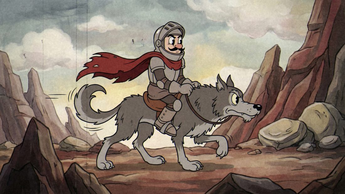 Cupheads cartoon style